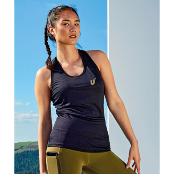 Universal Fitness  - Women's Yoga Knot Vest Thumbnail